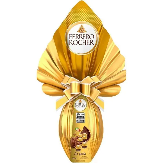 Ovo De Páscoa Ferrero Rocher Ao Leite 365g